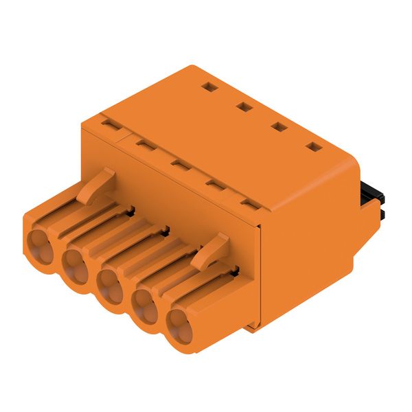PCB plug-in connector, female plug, 5.00 mm, Number of poles: 5, 180°, PUSH IN with actuator, Clamping range, max. : 3.31 mm², Box image 4