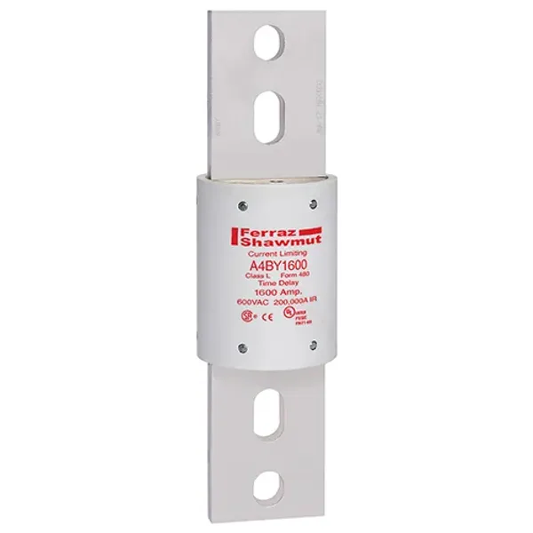 Fuse A4BY - Class L - Time-Delay 600VAC 300VDC 1600A Blade image 1