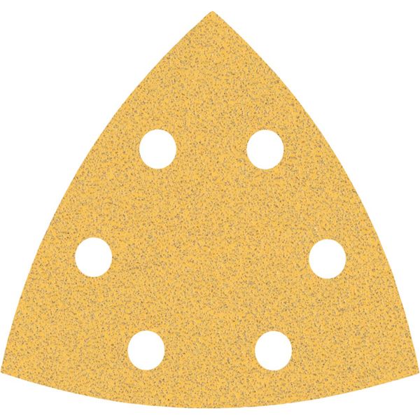 EXPERT C470 Sandpaper for Delta Sanders 93 mm, G 80 5-pc Hook&Loop image 1