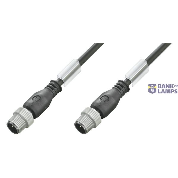 Sensor-actuator Cable, M12 / M12, Number of poles: 5, 2 m, LED: No, Sh image 1