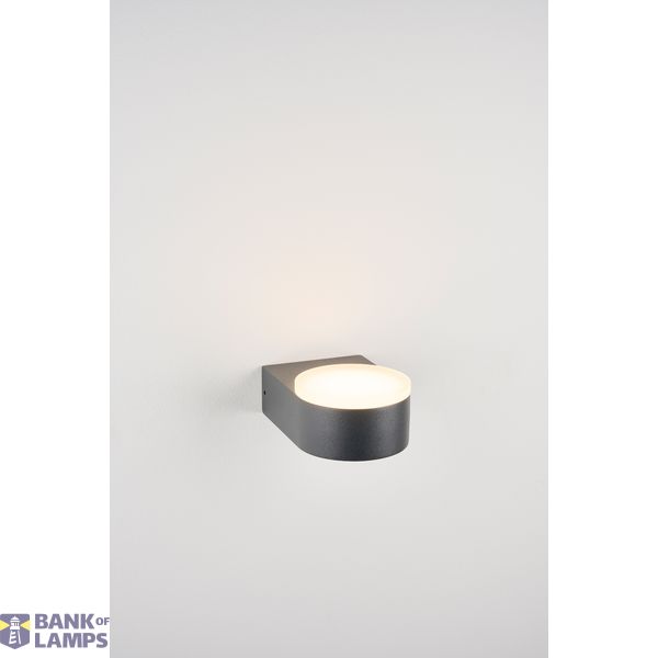 Zelda LED Large Up 11W 560lm 3000K IP54 anthracite image 7