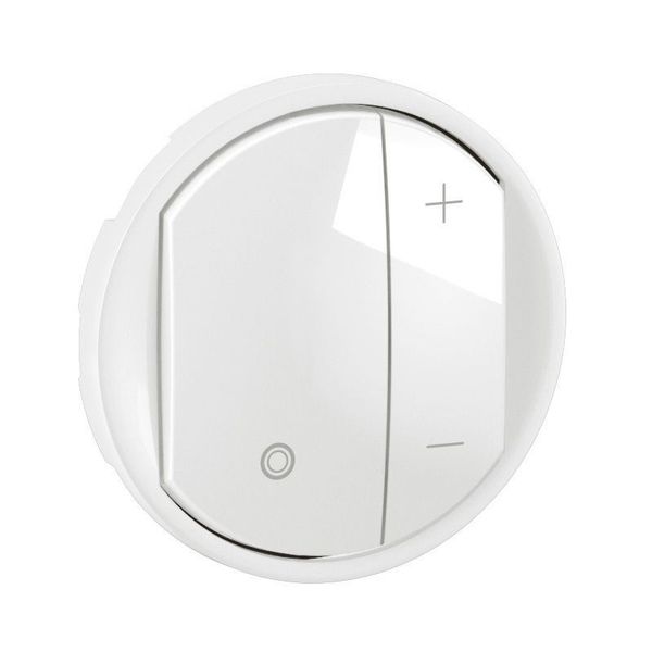 COVER FOR DIMMER 1-10V WITH NEUTRAL WHITE CELIANE image 2