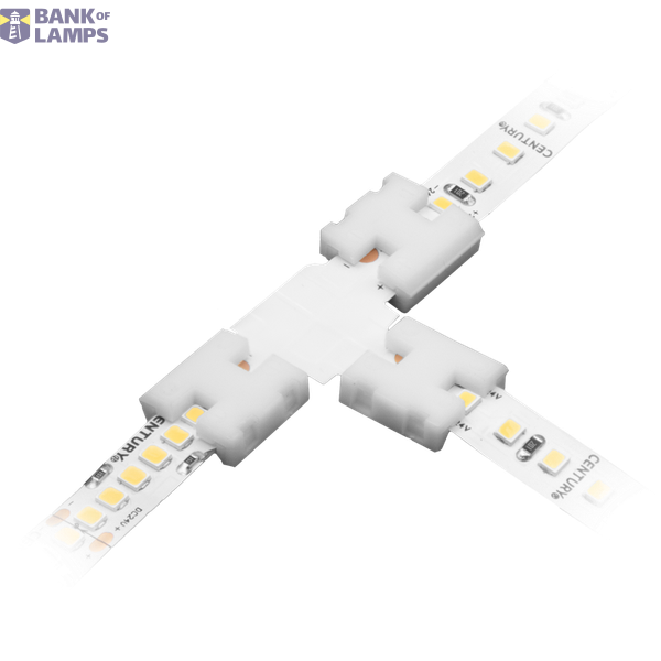 CONNETTORE STRIP LED 10 MM A T image 1
