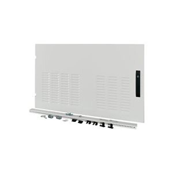 XSDMLV40611 Device area door, ventilated, IP42, left, HxW=600x1100mm, grey image 4