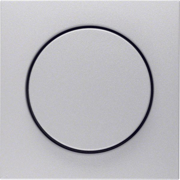 Centre plate Rotary Dimmer aluminium coated IP44 image 2