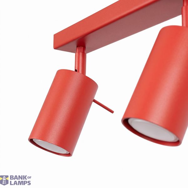 Ceiling lamp RING 2 red image 9