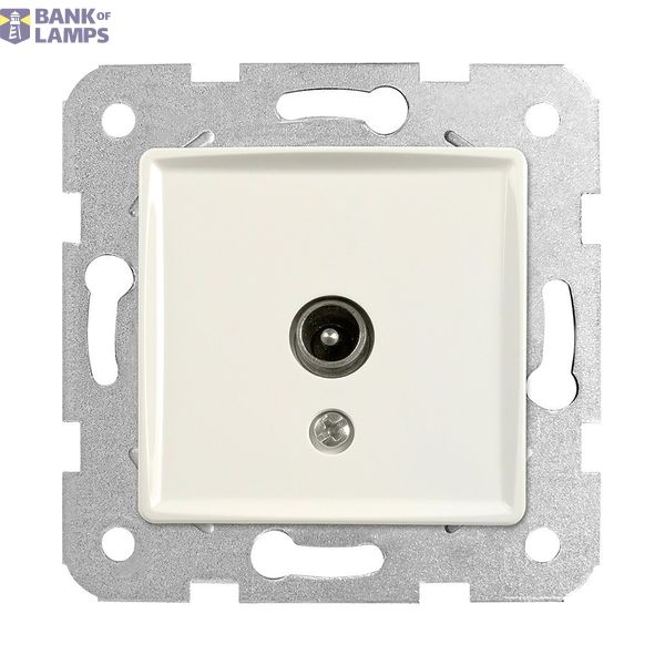 Linnera-Rollina Sat Socket Terminated (Sat-TV) Beige image 1