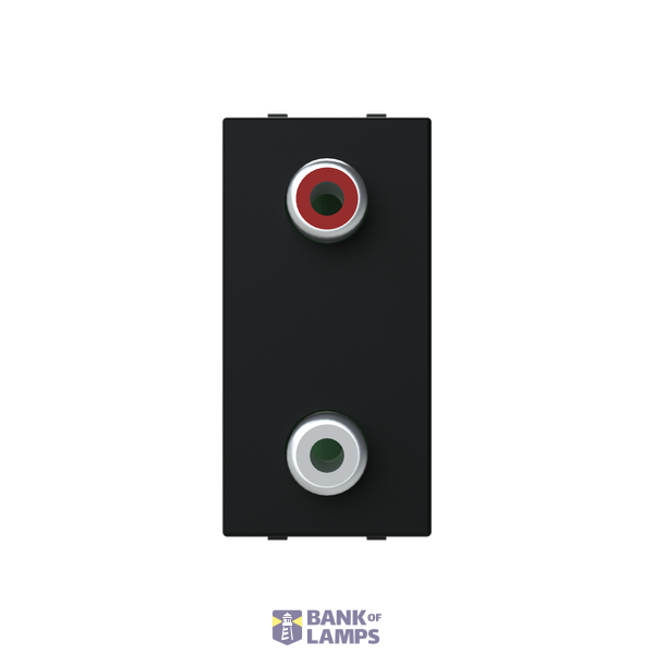 N2155.2 NT - 2x RCA socket (Red-White) image 1