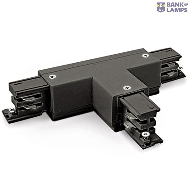 BLACK T CONNECTOR RIGHT image 1