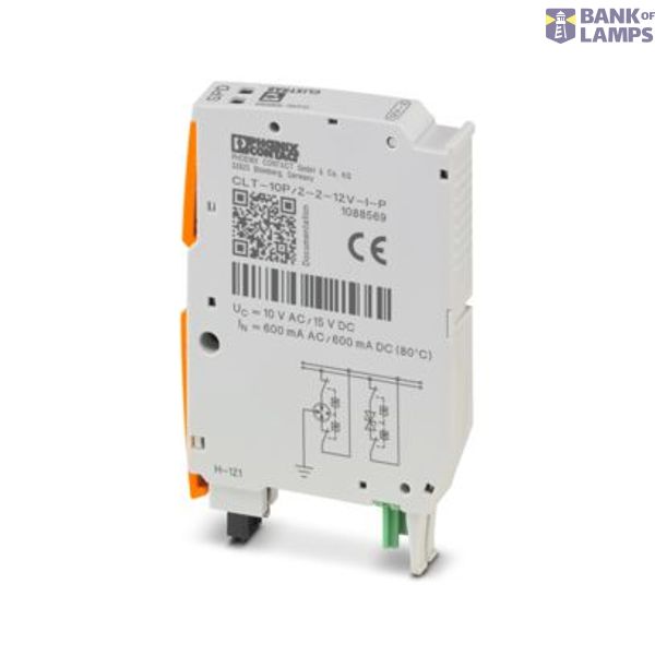 CLT-10P/2-2-12V-I-P/50 - Surge protection plug image 1