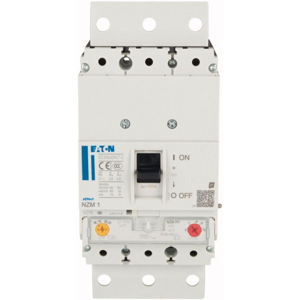 NZMH1-A125-SVE Circuit-breaker, 3p, 125A, plug-in module image 2