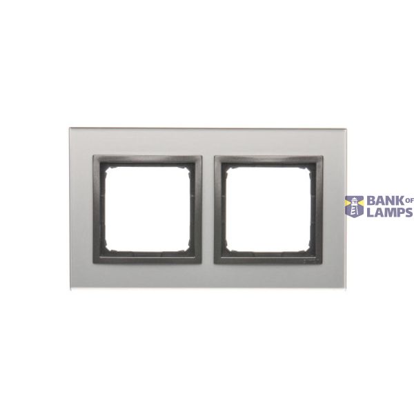 Double frame, glass, Storm cloud image 1