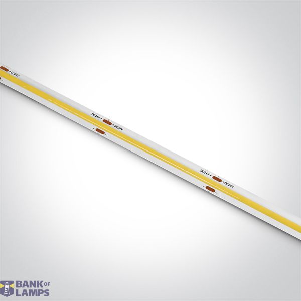 7846H/W COB STRIP 24V DC WW 5m ROLL 14,5W/m HIGH EFFICIENCY image 1