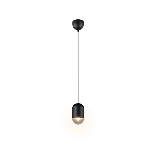 Nara pendant E27 matt black image 1