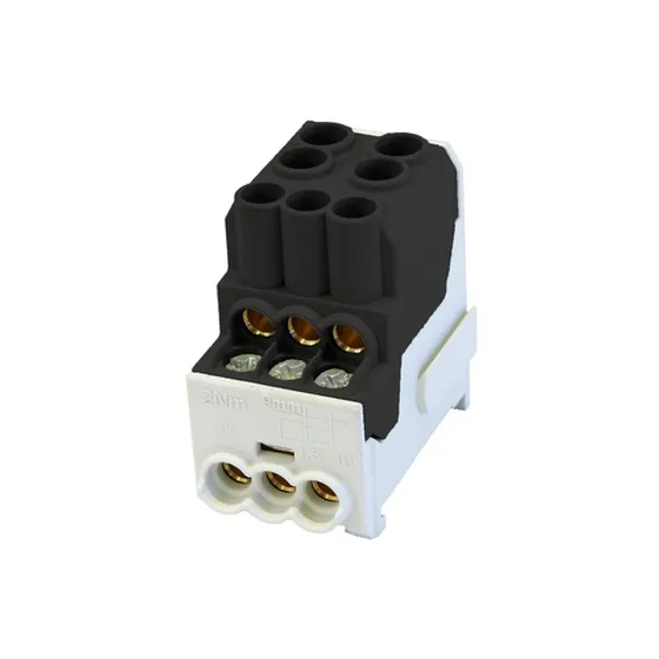 SDB 100 Distribution block Al/Cu 80010 SIMBLOCK black image 2
