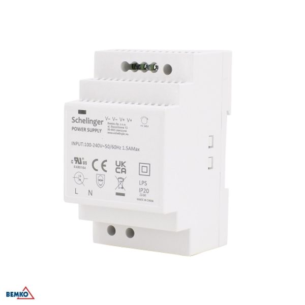 DIN RAIL POWER SUPPLY 24V 60W image 1