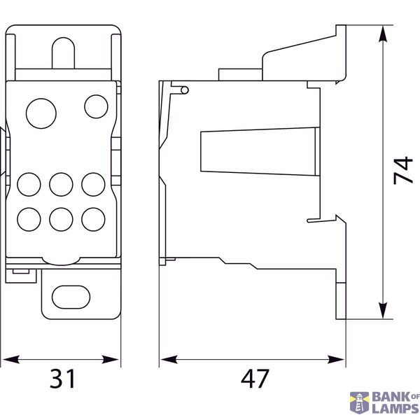 UKK-160 distribution block image 2