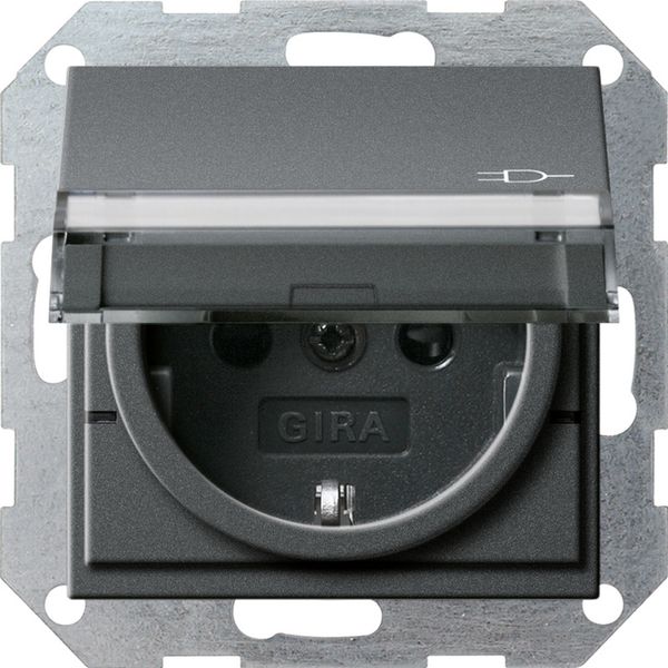 SCHUKO HC in.sp. + SH System 55 anthra. image 1