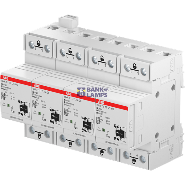 OVR T1-T2 4L 25-255 P TS QS Surge Protective Device image 1