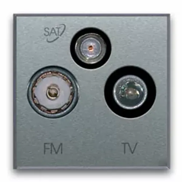 DIR. TV/SAT TRIPLEX SOCKET ALLUM.2M image 1