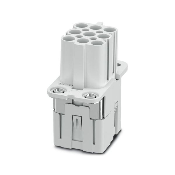 HDC insert, Female, 500 V, 16 A, Number of poles: 8, PUSH IN, Size: HQ image 1