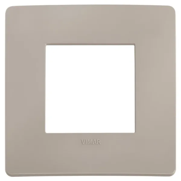 Plana Up 2M cover plate, matt dove grey image 1