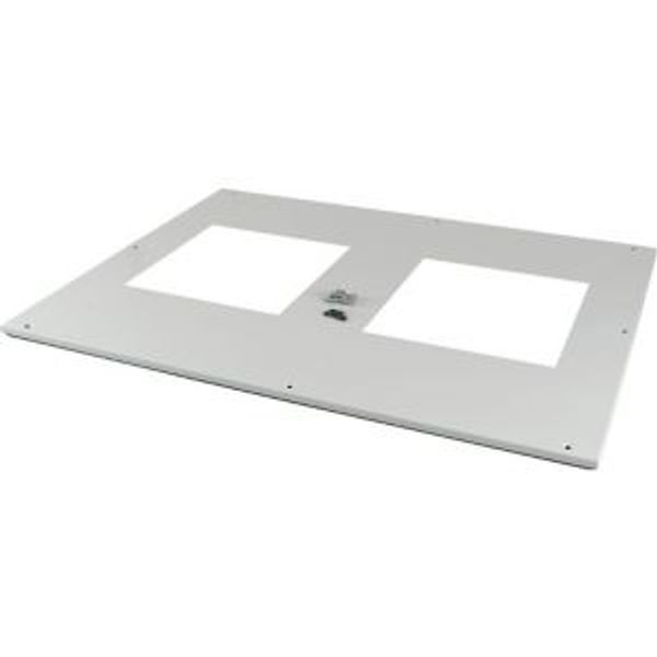 XTSZPTAF-W1100 Top plate for OpenFrame, fan, W=1200mm, grey image 4