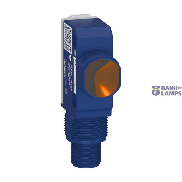 PHOTOELECTRIC SENSOR HYBRID THRU BEAM TRANSMITTER SN15M CONNECTOR M12  image 1