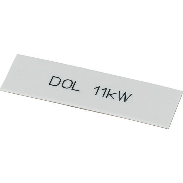 XANP-MC-DOL0,25KW Labeling strip, DOL 0.25KW image 3