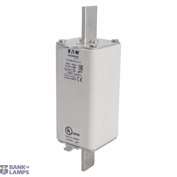PV-250A-2XL-U-15 Eaton Bussmann series photovoltaic fuses image 1