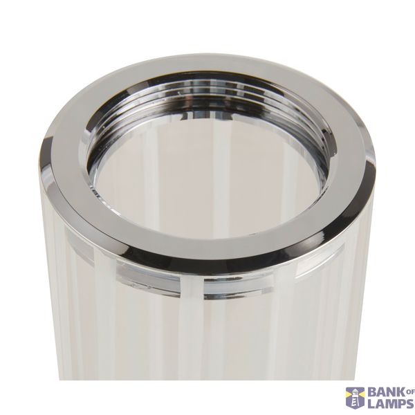 LYGANT single, wall-mounted light, 3000K, 8W, chrome image 3