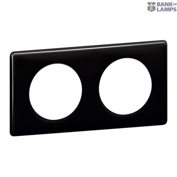 Céliane Plate - Black Lacquered - 2 positions image 1