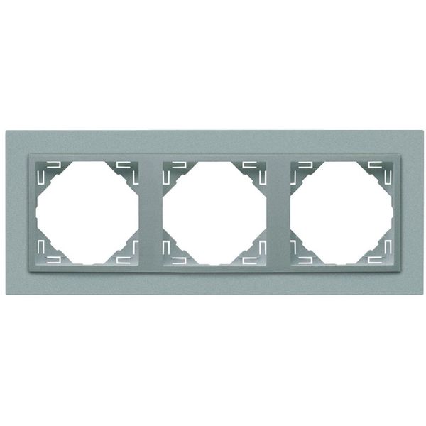 TRIPLE FRAME ALUMINIUM/ALUMINIUM image 2