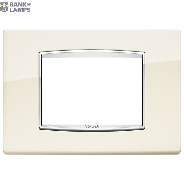 Classic plate 3M Bright antique white image 1