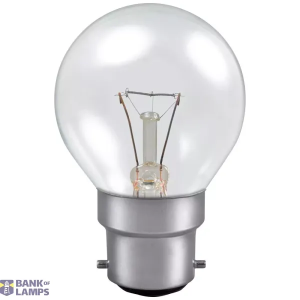 Incandescent Bulb G45 230V 40W B22 clear Bellight image 1