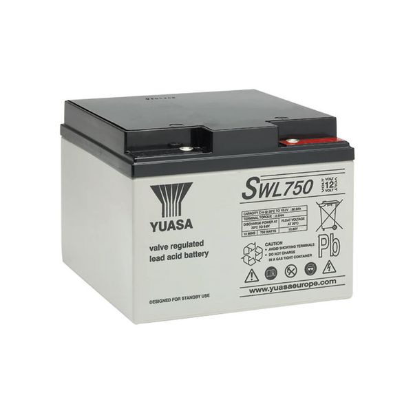 LONG LIFE BATTERY - 12V - 24A.H image 1