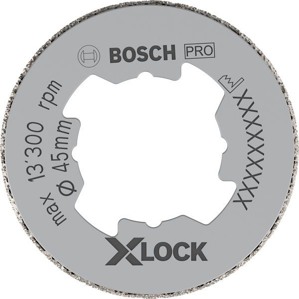 X-LOCK Diamond Cutter Best for Ceramic Dry Speed 45x35 image 1