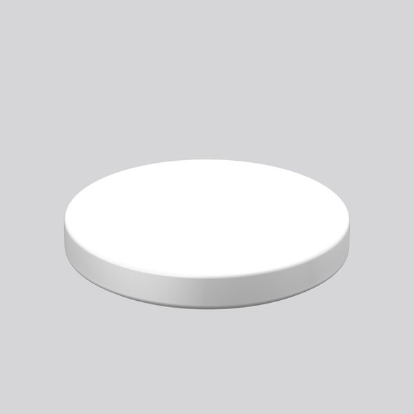 Replacement cover, plastic glass D 1040 H 150 colour: white image 1