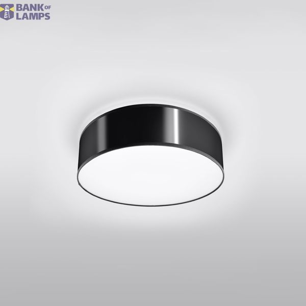CEILING LAMP ARENA 35 BLACK E27 2X60W IP20 image 4