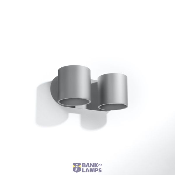 WALL LAMP ORBIS 2 GREY G9 2X40W IP20 image 6