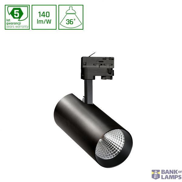 MDR BRANTA 840 27W 230V 36deg Black MESH image 1