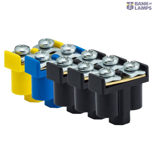 VZZP 092-10 Zestaw zacisków podwójnych 2x1-4mm2 400V  10 szt. image 1
