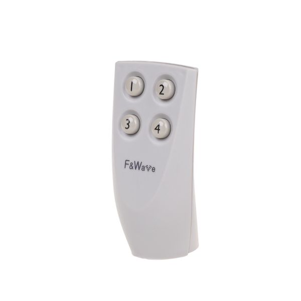 4-button remote control, 3V power supply, gray image 1