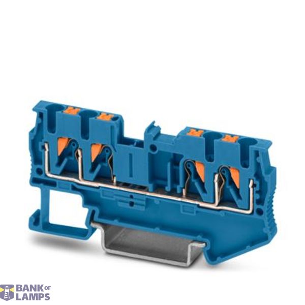 PT 2,5-QUATTRO BU-D-R-CLXM - Multi-conductor terminal block image 1