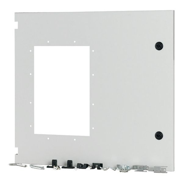XTMPIX16WD-H550W600 Front door for IZMX16, withdrawable, HxW=550x600mm, IP55, grey image 4