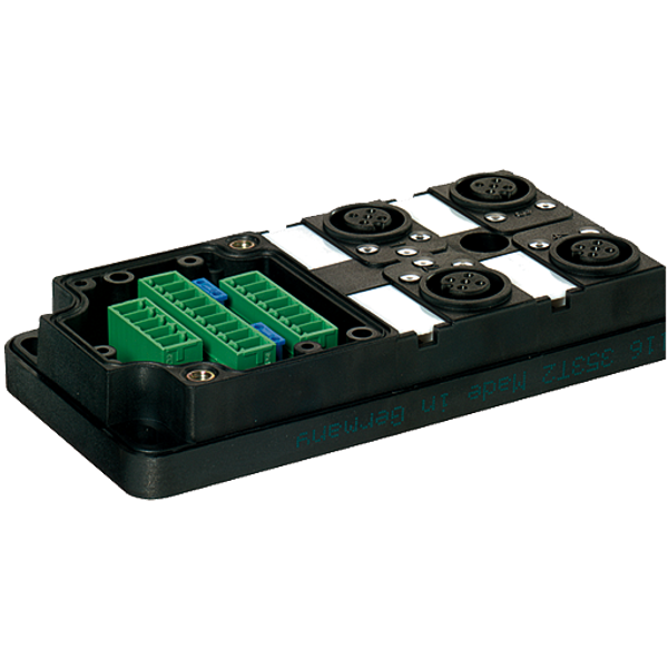 MVP12, 4XM12, 5P, PLUG. TERM. W/o cap, with pot. Sep., NPN-LED's image 1