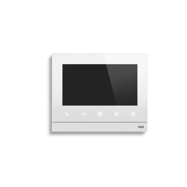 M22381-W-D Video indoor station 7, white, dummy sample image 1