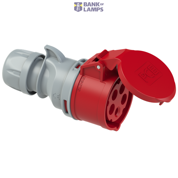 Portable socket TT 16A 5P 400V 6h IP44 image 1