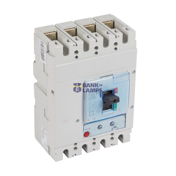 MCCB DPX³ 630 - thermal magnetic - 4P - Icu 50 kA (400 V~) - In 400 A image 2