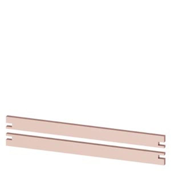 ALPHA 3200 Eco busbar PE, 2x30x10mm, W: 400mm image 1